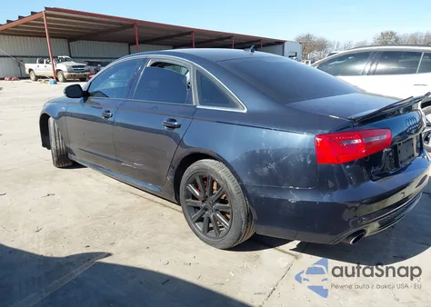 2014 Audi A6 3.0T Premium Plus z USA, uszkodzony, nr VIN WAUHGAFC5EN007149